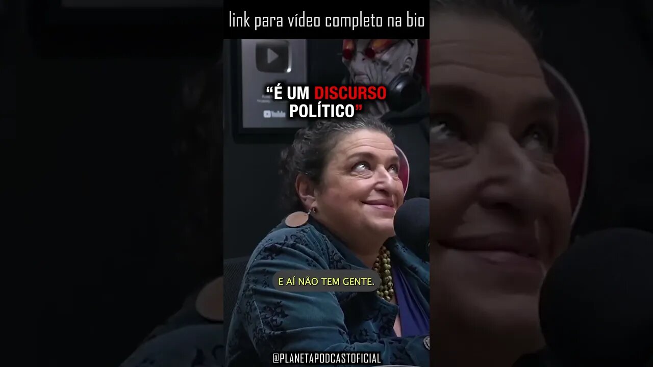 “TEM GENTE QUE NÃO DA PRA CONVERSAR” com Grace Gianoukas | Planeta Podcast #shorts