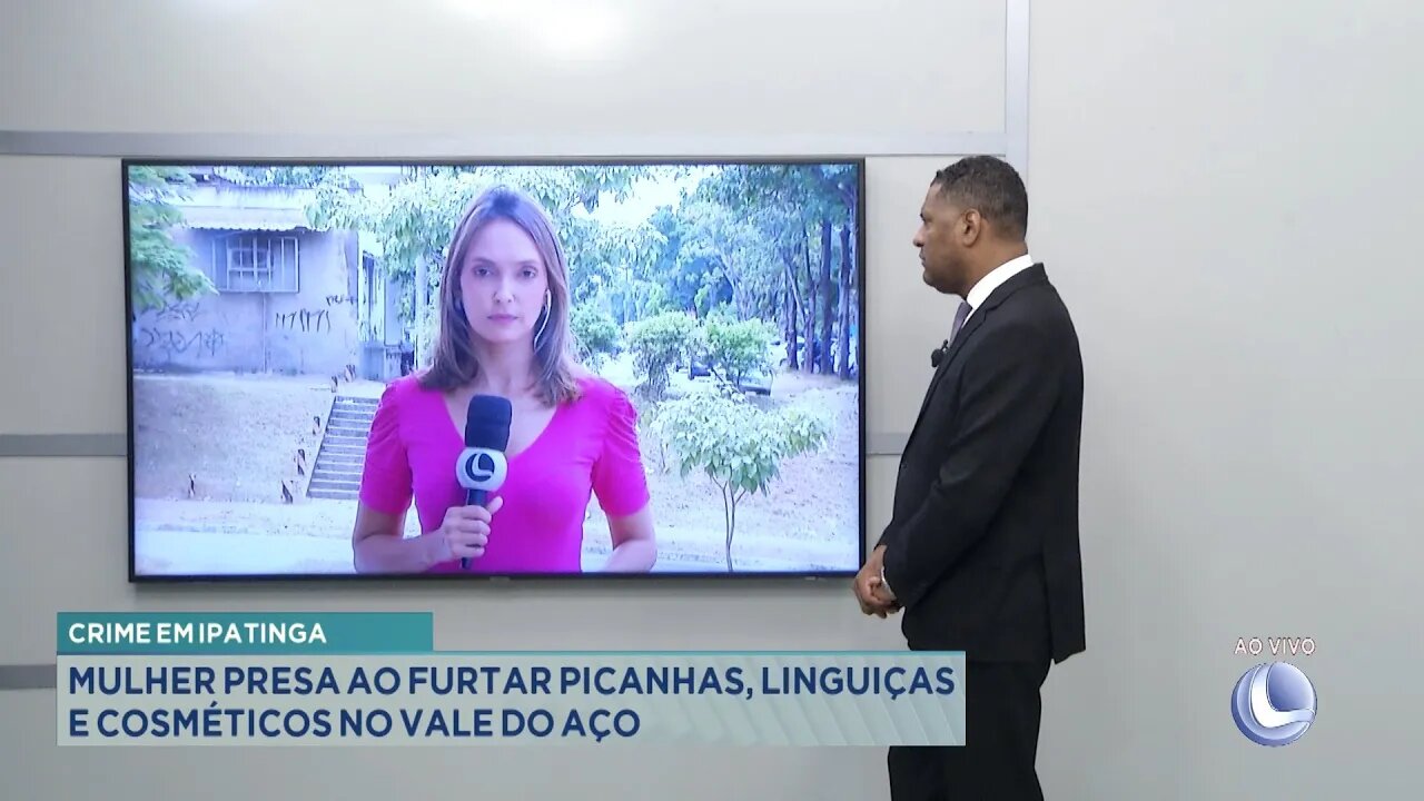 Crime em Ipatinga: Mulher Presa ao Furtar Picanhas, Linguiças e Cosméticos no Vale do Aço.