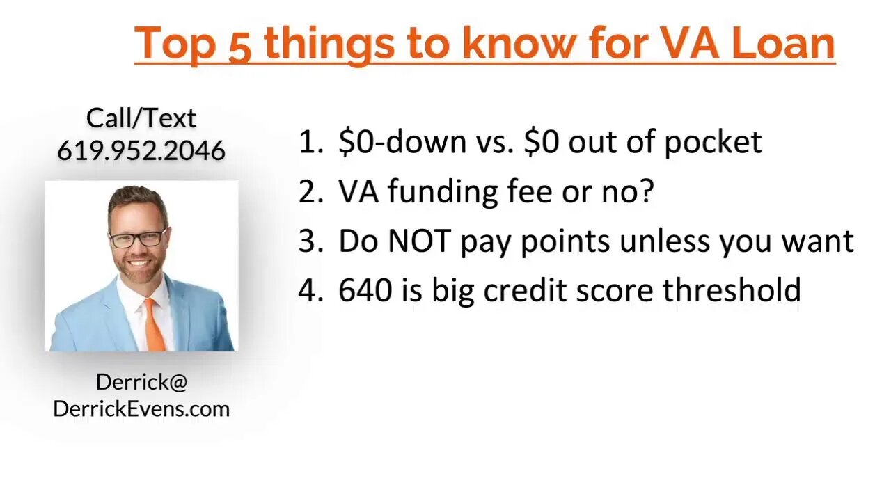 Top 5 things you need to know before you buy a home with a VA loan