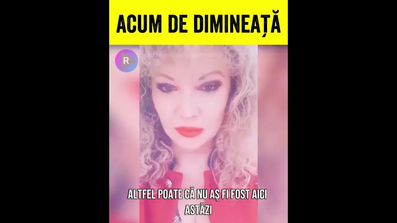 🔴 ACUM DE DIMINEAȚĂ