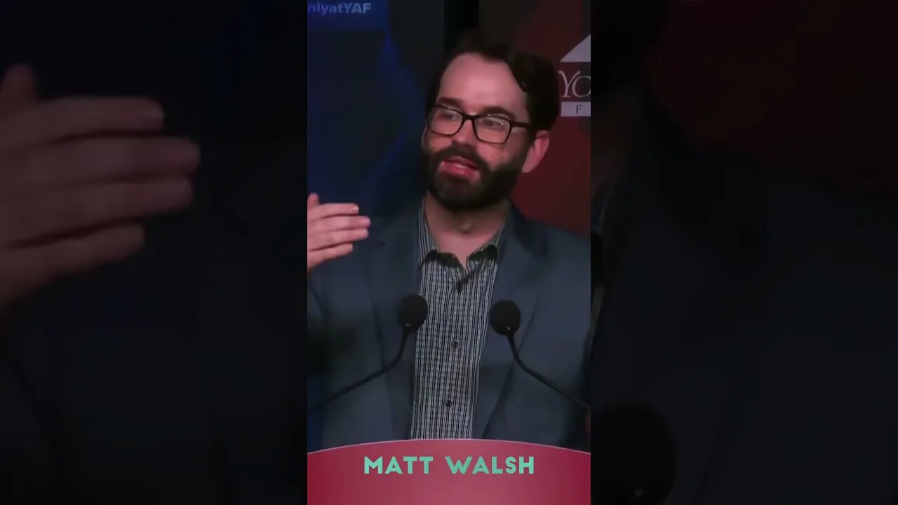 Matt Walsh, Every Attack Is Confirmation