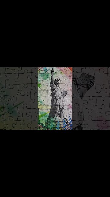 New York Postcard Speed Puzzle Practice! #puzzle #shorts #newyork #puzzles