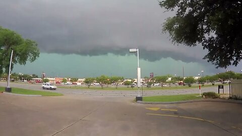 Texas Storm Clouds Amazing Footage