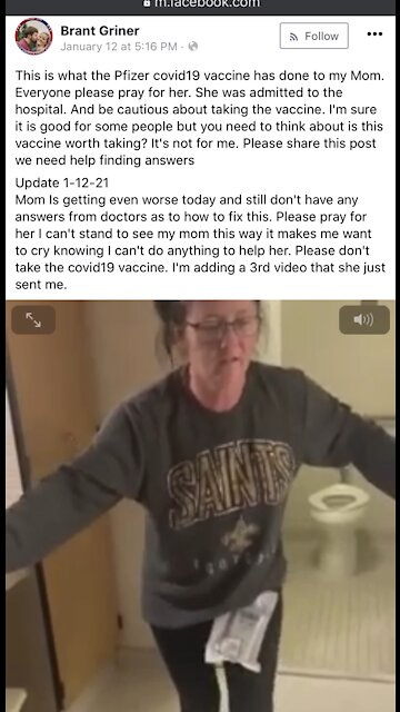 Pfizer covid 19 vaccine reaction