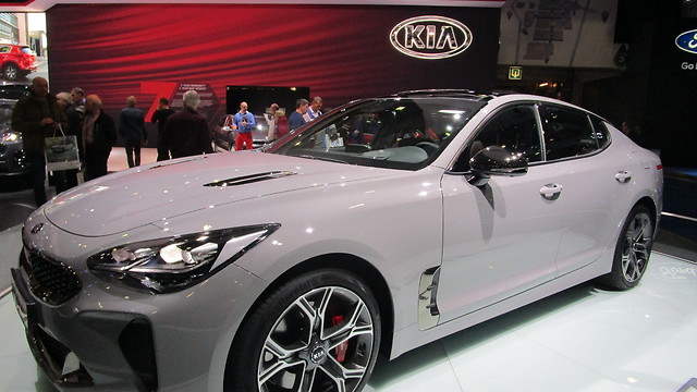 KIA Stinger GT at Autosalon Brussel 2018