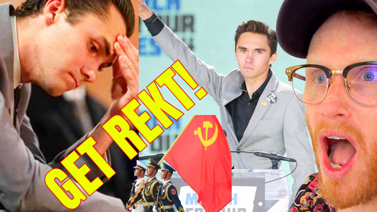 Must-See: COMMIE BRO David Hogg Debates CCP Immigrant on GUN CONTROL!