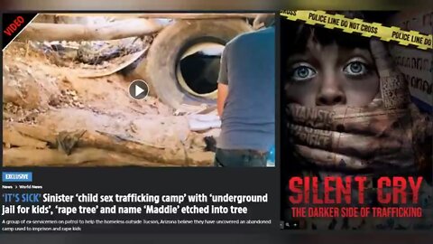 SINISTER CHILD SEX TRAFFICKING CAMP WITH UNDERGROUND JAIL AND CHAINS DISCOVERED [2018]