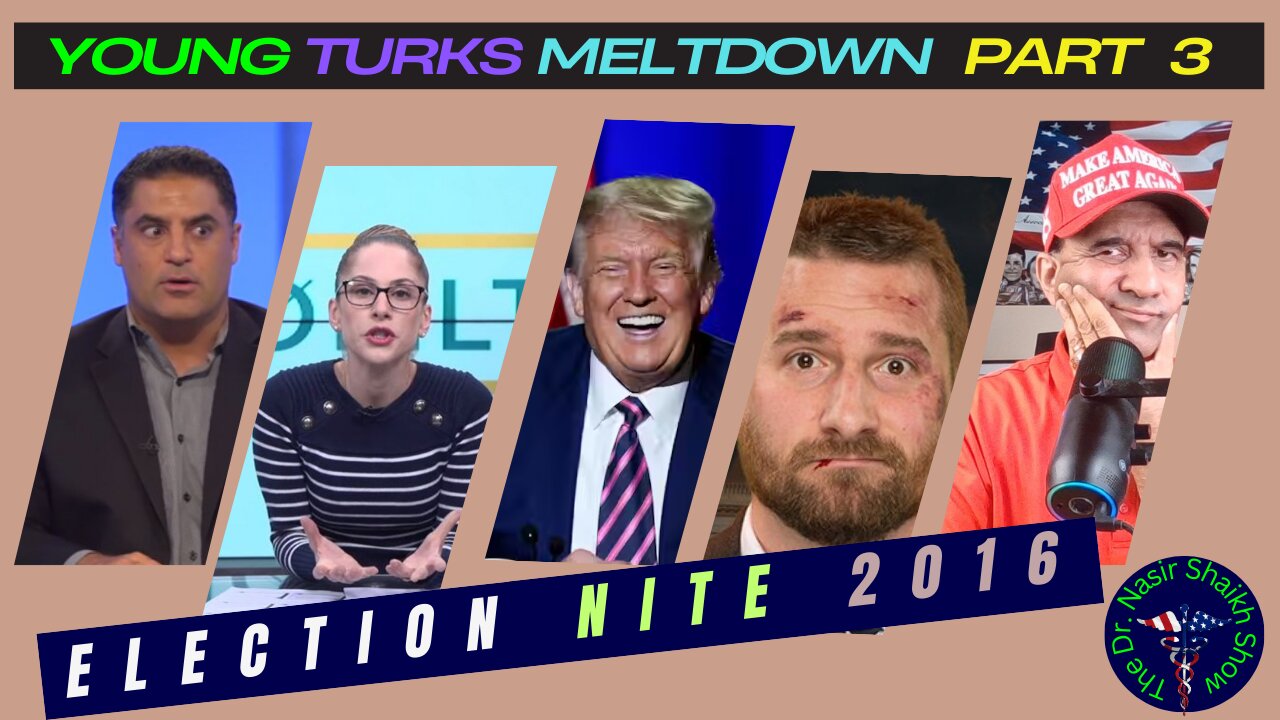 The Young Turks 2016 Election Meltdown Cenk Uygur Ana Kasparian John Iadarola TIMELINE Part Three