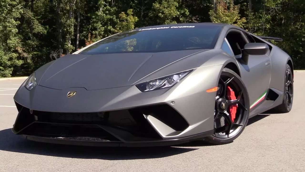 2018 Lamborghini Huracan Performante: Start Up, Test Drive & In Depth Review