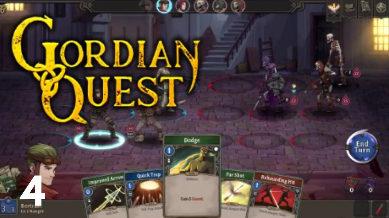 Card base rogue lite RPG | Gordian Quest e4