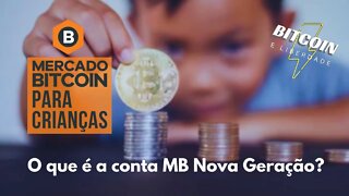 Mercado Bitcoin cria conta para adolescentes! Conheça a Conta MB Nova Geração