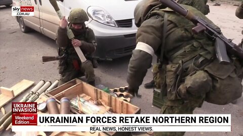 Ukrainian forces retake northern region