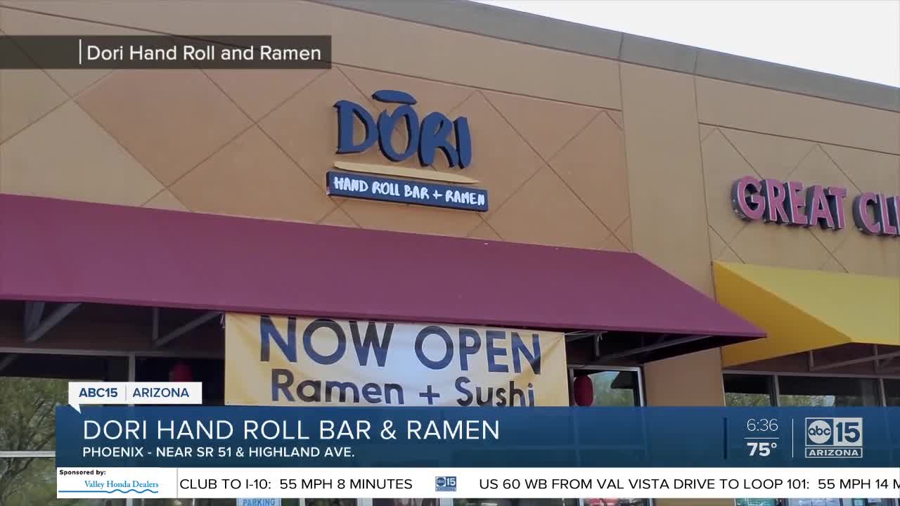 We're Open Arizona: Dori Hand Roll Bar and Ramen recovering from pandemic