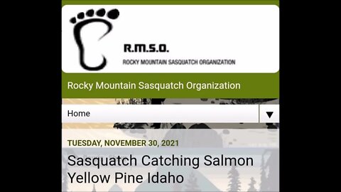 Sasquatch Catching Salmon In Idaho Paranormal News