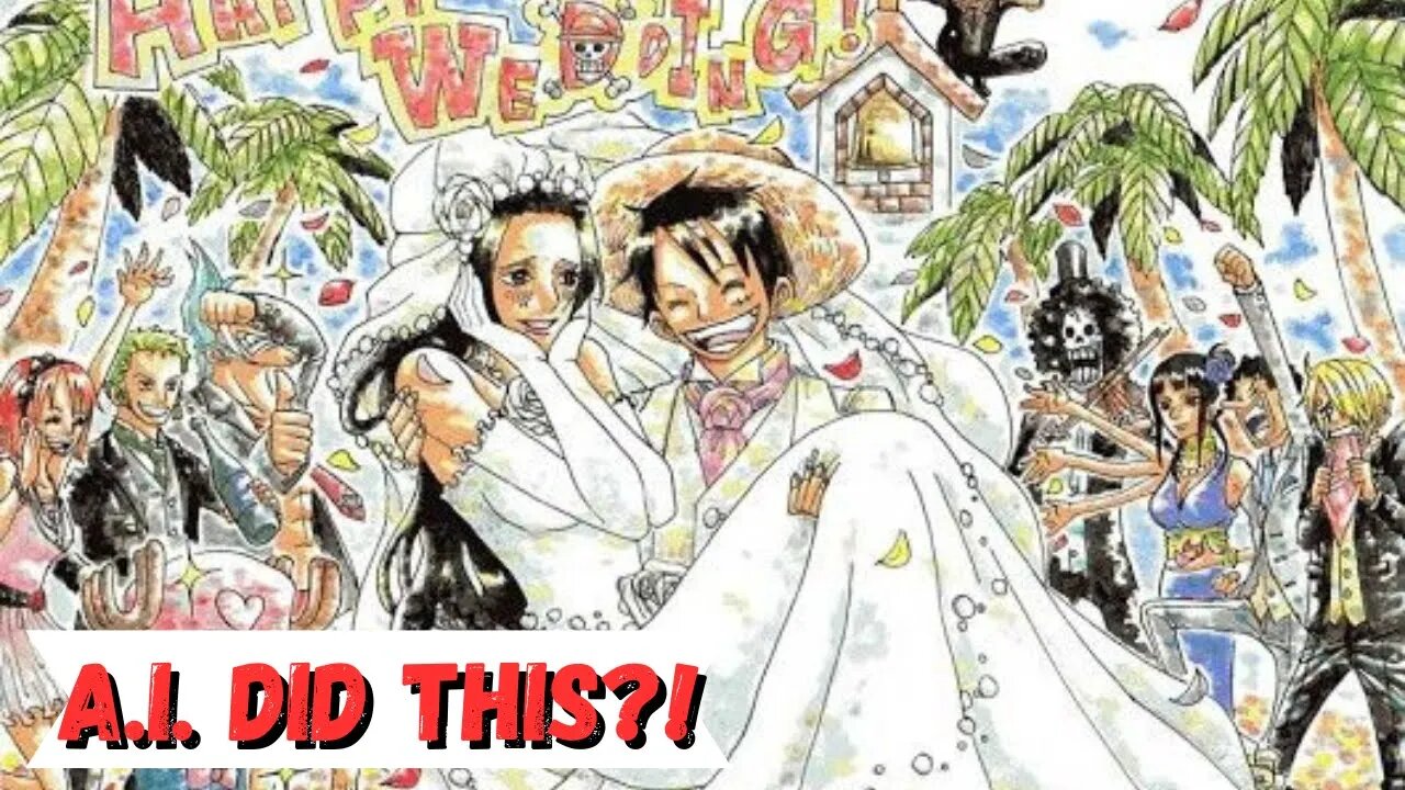 The FIRST Ever Fully A.I. Generated One Piece Video - What Would Happen If Luffy Got Married?