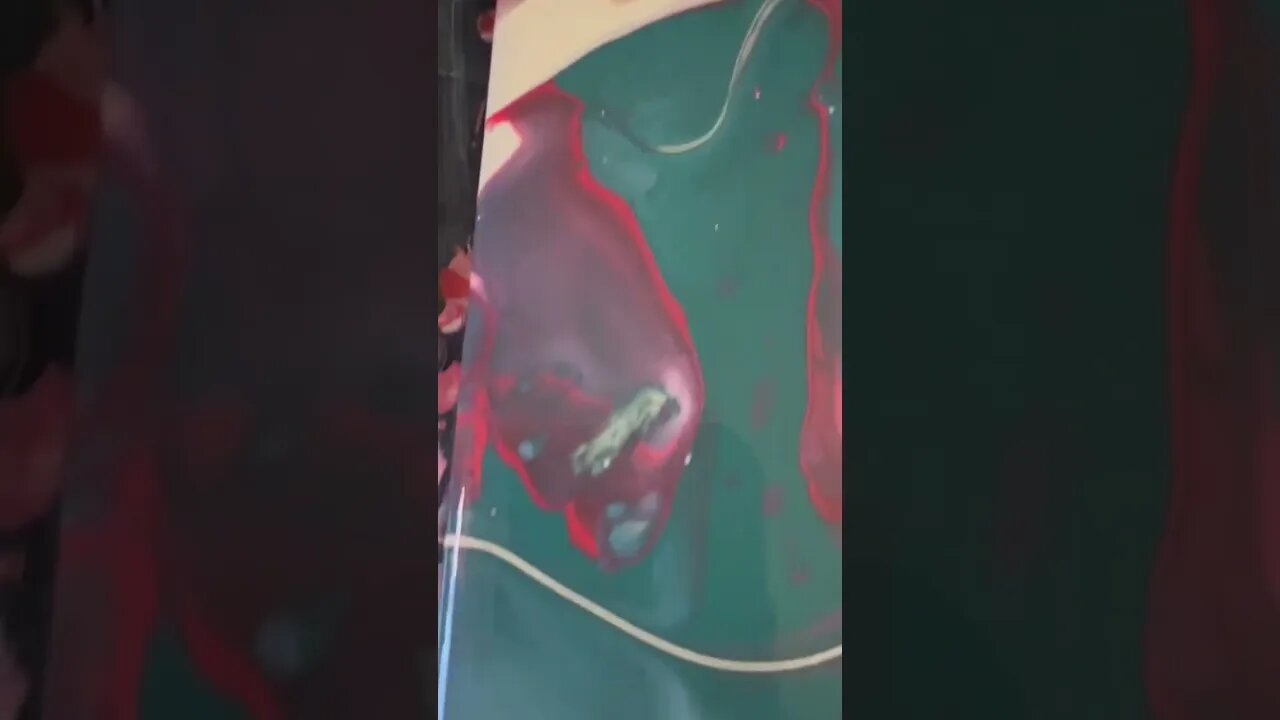 Traveling Cup pour! Full video uploading now #redo #fluidart