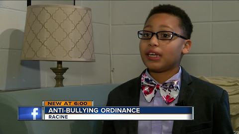 Proposed ordinance to try to limit bullying in schools