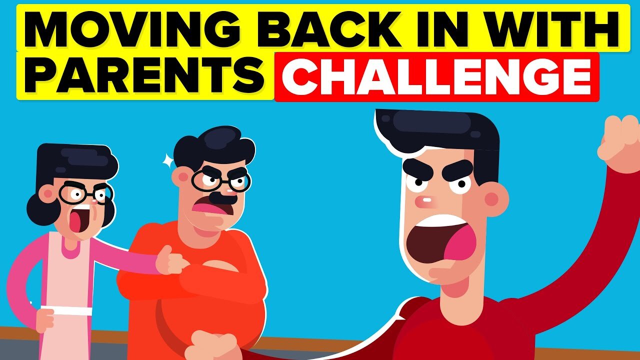 I Had To Move Back In With My Parents For 30 Days And This is What Happened (FUNNY CHALLENGE)
