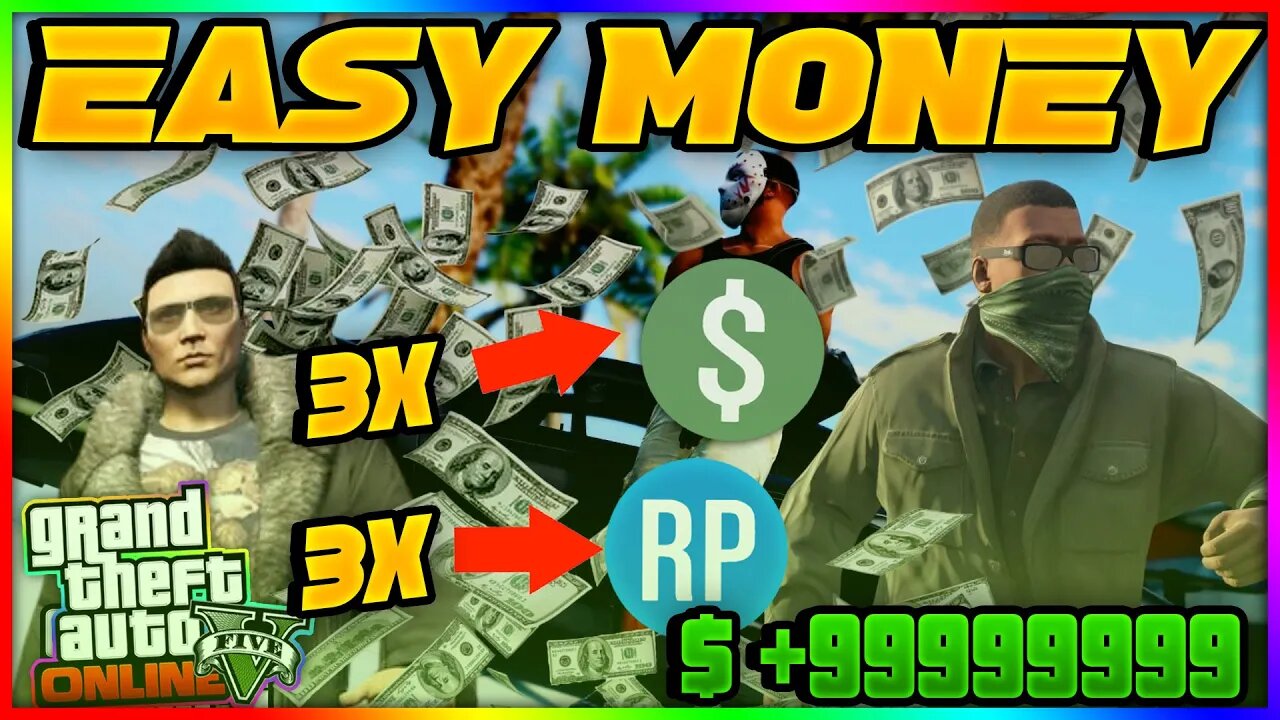 5 Of The BEST Ways To Make MILLIONS in GTA 5 Online! (BEST Ways to MAKE Money Quick 2X $ &RP!)