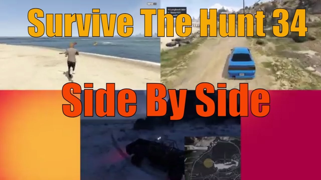 Survive The Hunt #34 - Combined Perspectives Edit (@FailRace GTA5 Challenge)