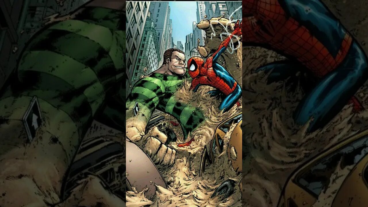 História Homem Areia Marvel #marvel #marvelsnap #shorts