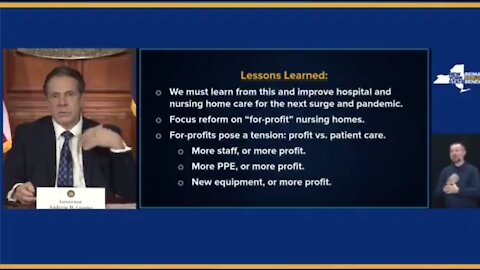 Gov. Cuomo: We’re Going After For Profit Nursing Homes