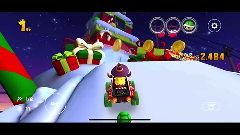 Mario Kart Tour - Merry Mountain Gameplay & OST