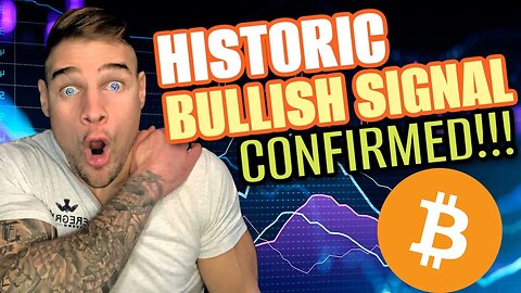 ⚠️ MAJOR BULLISH SIGNAL CONFIRMED BTC!!!!! ⚠️ (Crypto Bull Market Starts NOW???!!!)