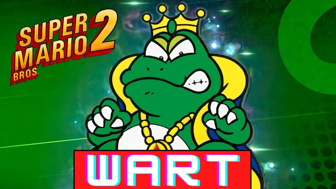 Super Mario Bros. 2 (NES) - Wart, the Final Boss