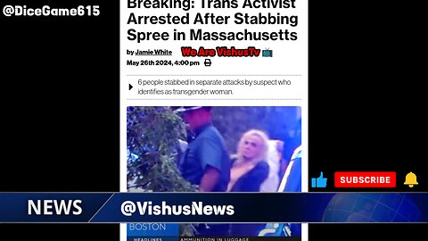 Breaking: Trans Activist Arrested After Stabbing Spree... #VishusTv 📺