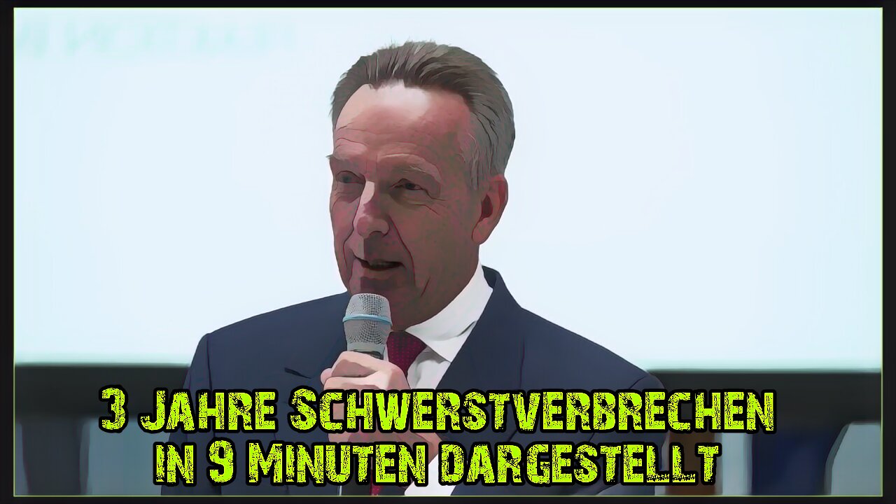 3 Jahre Schwerstverbrechen in 9 Minuten dargestellt | Prof. Dr. Stefan Homburg