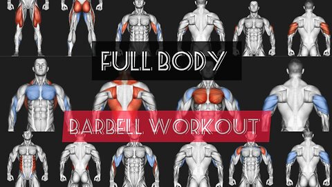 Barbell workout full body