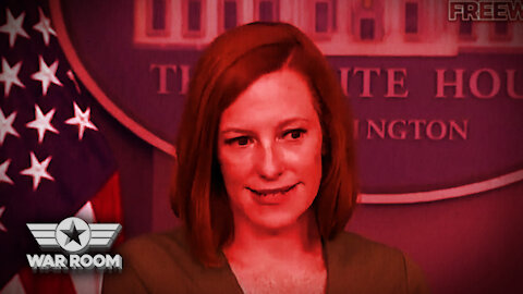 Jen Psaki Grins As She Announces Medical Tyranny For America Then Runs Off The Stage