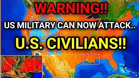 Military Authorized To Target American Citizens! Read The Fine Print! MinutesOfHorror