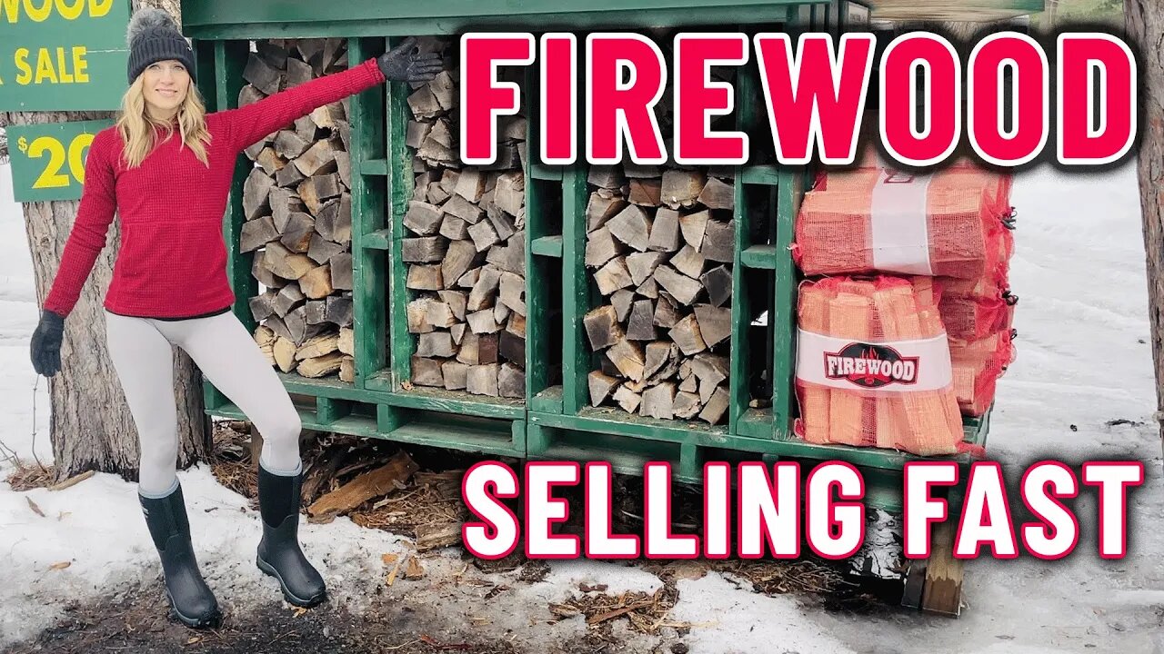 Sales Are Up at the Roadside Firewood Stand