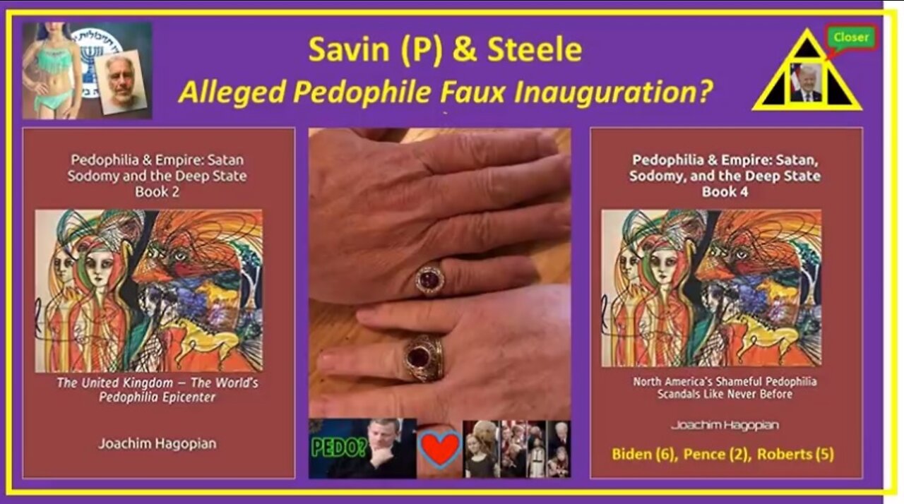 Juan O' Savin & RDS on Alleged Pedophile Faux Inauguration!