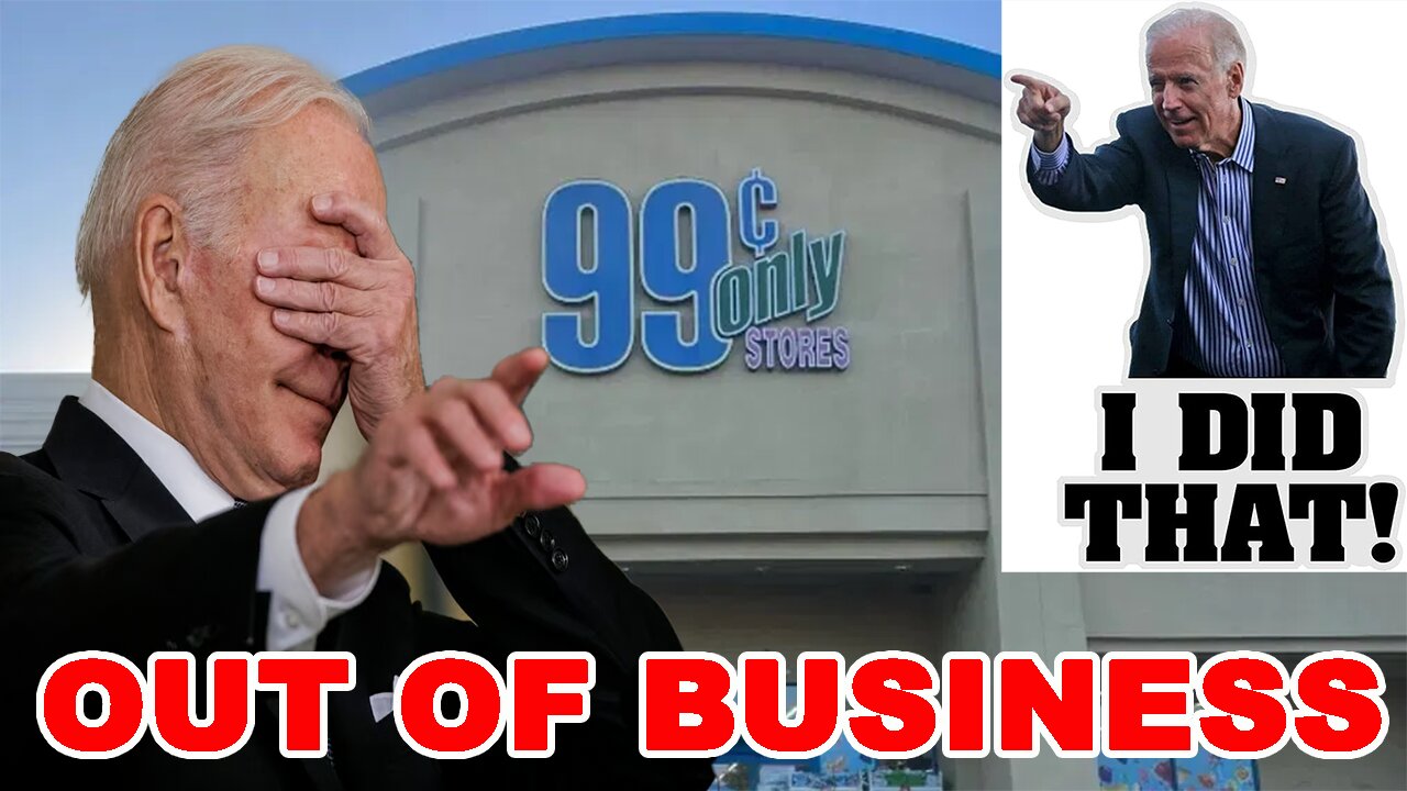 Biden just got every 99 Cents Only Stores employees FIRED! Bidenomics is a DISASTER!