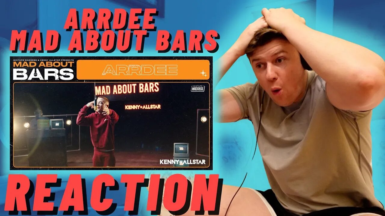 ArrDee - Mad About Bars w/ Kenny Allstar IRISH REACTION | Mixtape Madness