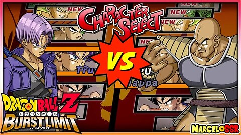 Trunks Vs. Nappa - Dragon Ball Z: Burst Limit