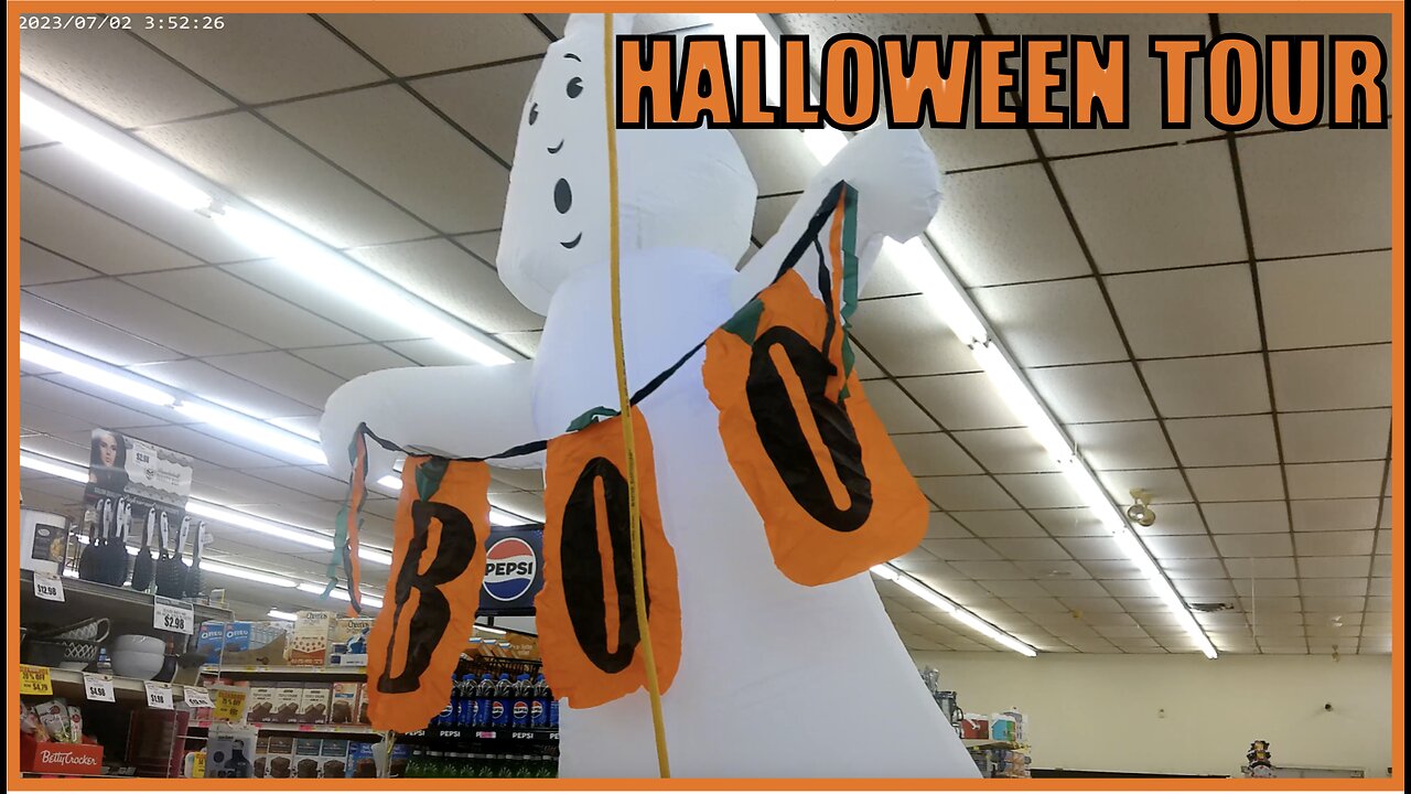 2024 Halloween tour at Harps grocery store!