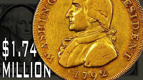 Famous Washington Gold Coin Sells For $1.74 Million!