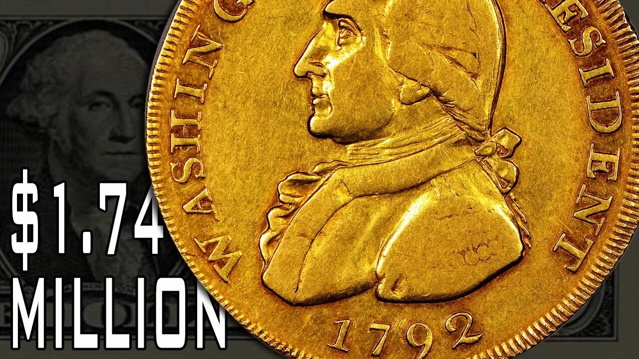 Famous Washington Gold Coin Sells For $1.74 Million!