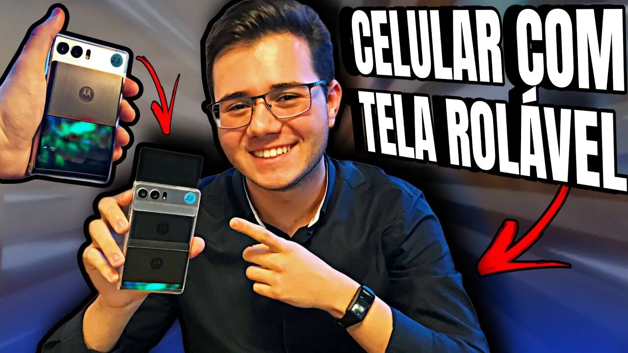 MOTOROLA RIZR VOLTOU? CELULAR DE 5 POLEGADAS QUE CRESCE PARA 6.5 POLEGADAS!!!