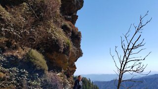 Hiking in the smoky mountains, Mount Leconte