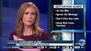 BBB warning about sextortion