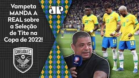 "Se dá pro Brasil GANHAR A COPA? Cara..." Vampeta MANDA A REAL sobre a Seleção de Tite!