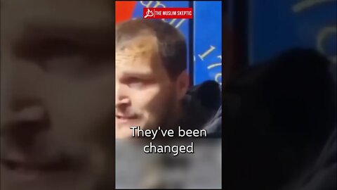 Homeless Man Explains Why Islam = Truth, Christianity = False #shorts