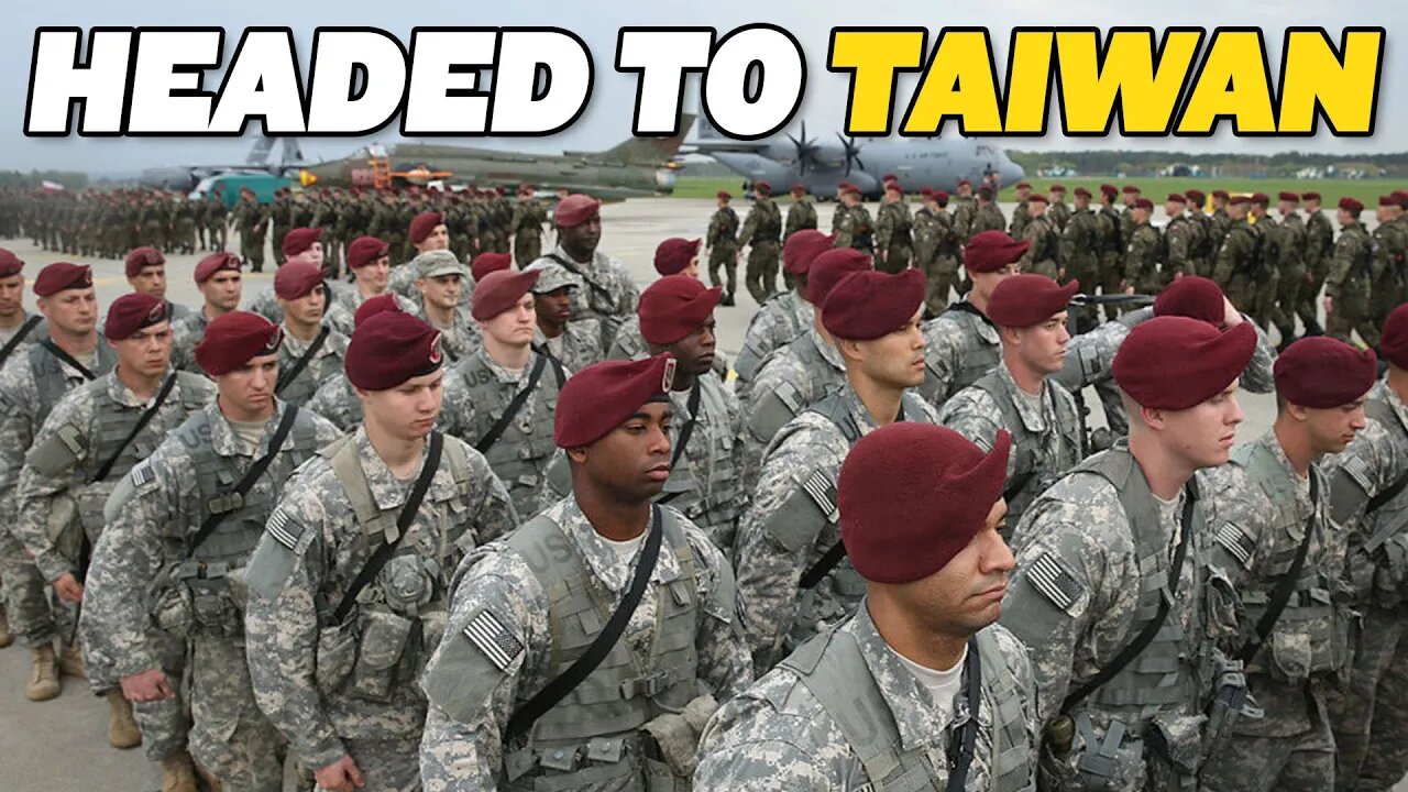 US Sends Troops to Taiwan