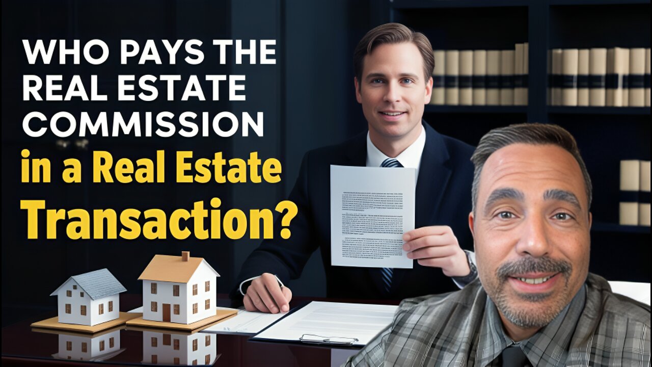 Who pays the real estate commission in a real estate transaction?