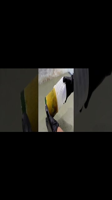 making a cleaver handle Using Pine Cone #shorts